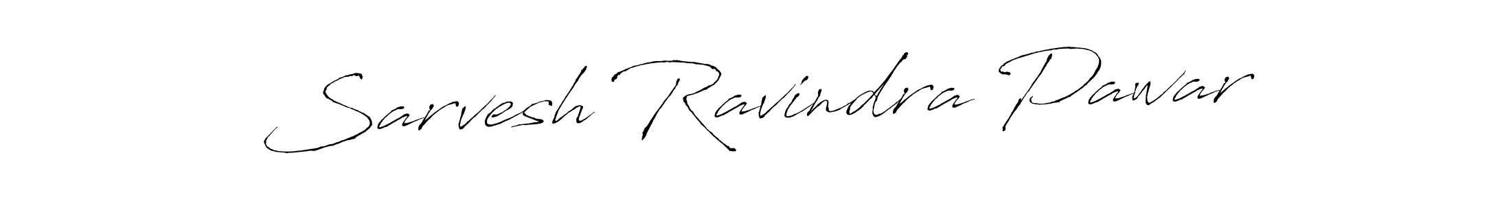Sarvesh Ravindra Pawar stylish signature style. Best Handwritten Sign (Antro_Vectra) for my name. Handwritten Signature Collection Ideas for my name Sarvesh Ravindra Pawar. Sarvesh Ravindra Pawar signature style 6 images and pictures png