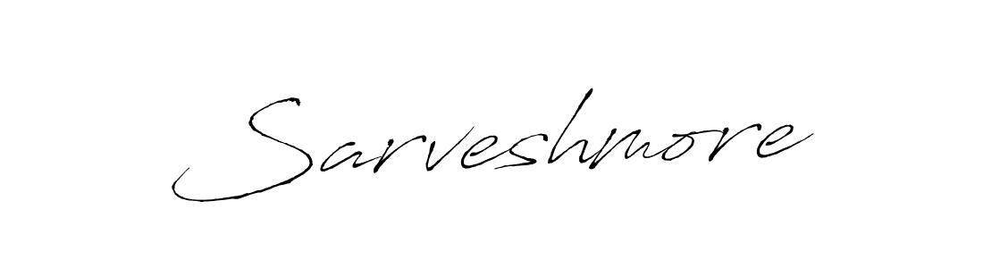 Use a signature maker to create a handwritten signature online. With this signature software, you can design (Antro_Vectra) your own signature for name Sarveshmore. Sarveshmore signature style 6 images and pictures png