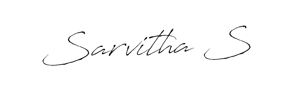 Once you've used our free online signature maker to create your best signature Antro_Vectra style, it's time to enjoy all of the benefits that Sarvitha S name signing documents. Sarvitha S signature style 6 images and pictures png
