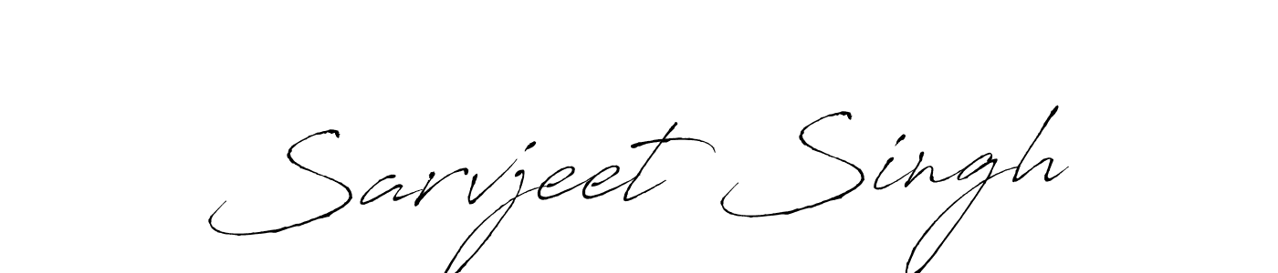 How to make Sarvjeet Singh signature? Antro_Vectra is a professional autograph style. Create handwritten signature for Sarvjeet Singh name. Sarvjeet Singh signature style 6 images and pictures png