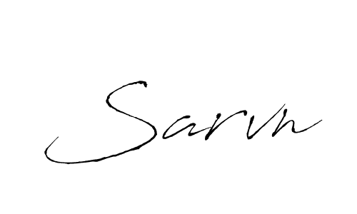 Also You can easily find your signature by using the search form. We will create Sarvn name handwritten signature images for you free of cost using Antro_Vectra sign style. Sarvn signature style 6 images and pictures png