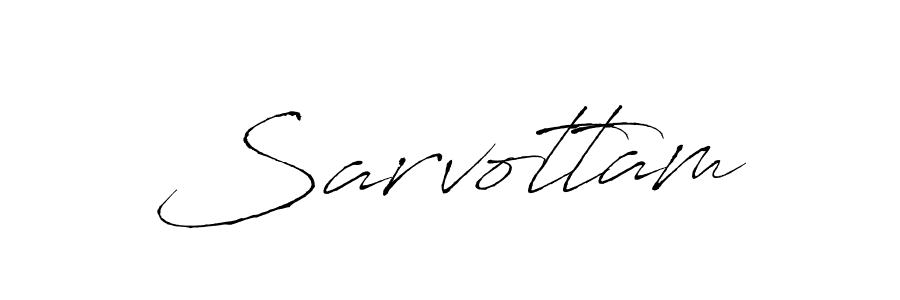 Make a beautiful signature design for name Sarvottam. Use this online signature maker to create a handwritten signature for free. Sarvottam signature style 6 images and pictures png