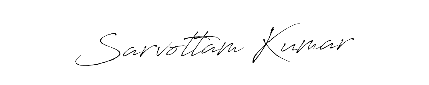 Make a beautiful signature design for name Sarvottam Kumar. Use this online signature maker to create a handwritten signature for free. Sarvottam Kumar signature style 6 images and pictures png