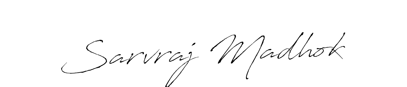 It looks lik you need a new signature style for name Sarvraj Madhok. Design unique handwritten (Antro_Vectra) signature with our free signature maker in just a few clicks. Sarvraj Madhok signature style 6 images and pictures png