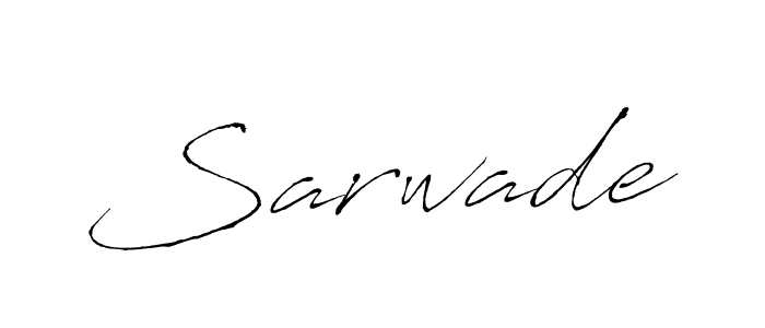 Here are the top 10 professional signature styles for the name Sarwade. These are the best autograph styles you can use for your name. Sarwade signature style 6 images and pictures png