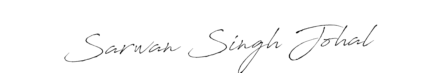 You should practise on your own different ways (Antro_Vectra) to write your name (Sarwan Singh Johal) in signature. don't let someone else do it for you. Sarwan Singh Johal signature style 6 images and pictures png