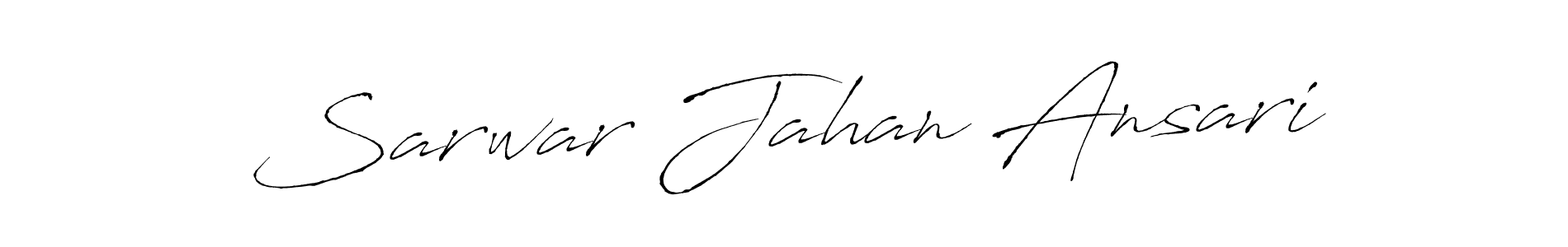 How to make Sarwar Jahan Ansari signature? Antro_Vectra is a professional autograph style. Create handwritten signature for Sarwar Jahan Ansari name. Sarwar Jahan Ansari signature style 6 images and pictures png