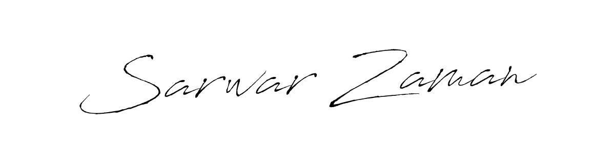 How to make Sarwar Zaman signature? Antro_Vectra is a professional autograph style. Create handwritten signature for Sarwar Zaman name. Sarwar Zaman signature style 6 images and pictures png