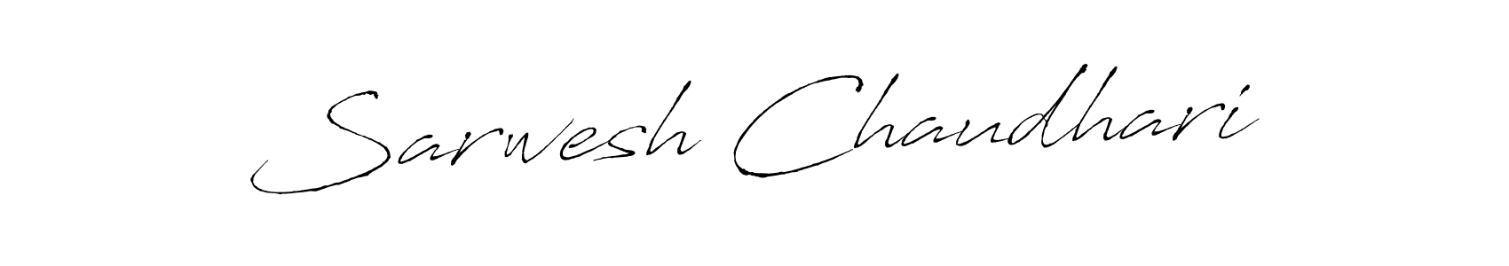 Antro_Vectra is a professional signature style that is perfect for those who want to add a touch of class to their signature. It is also a great choice for those who want to make their signature more unique. Get Sarwesh Chaudhari name to fancy signature for free. Sarwesh Chaudhari signature style 6 images and pictures png