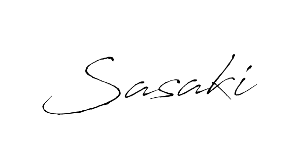 Antro_Vectra is a professional signature style that is perfect for those who want to add a touch of class to their signature. It is also a great choice for those who want to make their signature more unique. Get Sasaki name to fancy signature for free. Sasaki signature style 6 images and pictures png