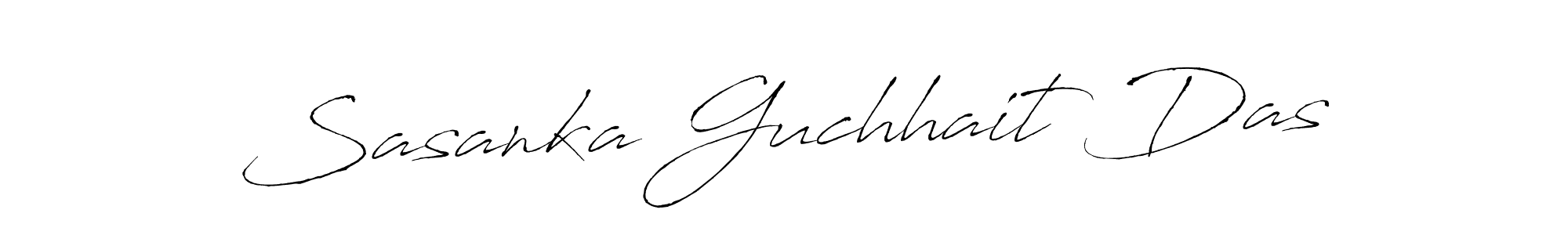 Similarly Antro_Vectra is the best handwritten signature design. Signature creator online .You can use it as an online autograph creator for name Sasanka Guchhait Das. Sasanka Guchhait Das signature style 6 images and pictures png