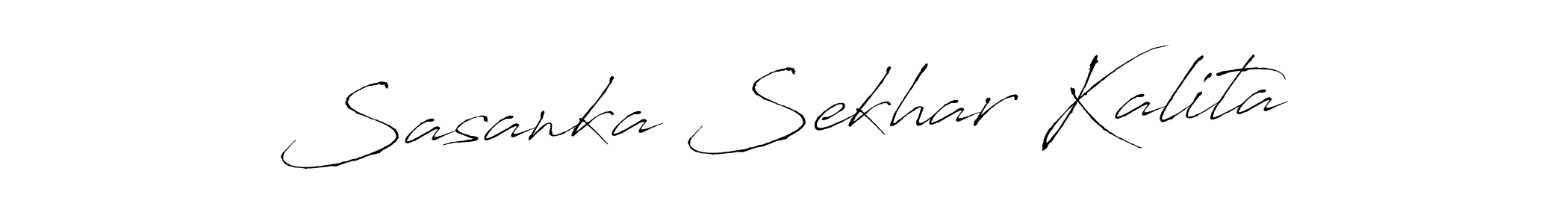 Make a beautiful signature design for name Sasanka Sekhar Kalita. With this signature (Antro_Vectra) style, you can create a handwritten signature for free. Sasanka Sekhar Kalita signature style 6 images and pictures png