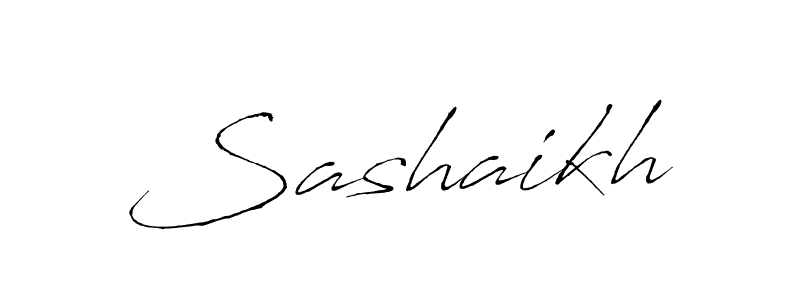 You should practise on your own different ways (Antro_Vectra) to write your name (Sashaikh) in signature. don't let someone else do it for you. Sashaikh signature style 6 images and pictures png