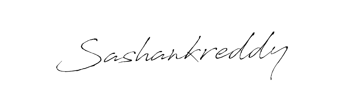 Sashankreddy stylish signature style. Best Handwritten Sign (Antro_Vectra) for my name. Handwritten Signature Collection Ideas for my name Sashankreddy. Sashankreddy signature style 6 images and pictures png