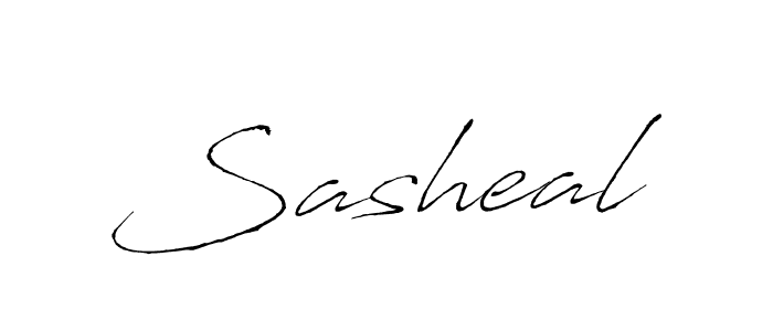 Sasheal stylish signature style. Best Handwritten Sign (Antro_Vectra) for my name. Handwritten Signature Collection Ideas for my name Sasheal. Sasheal signature style 6 images and pictures png