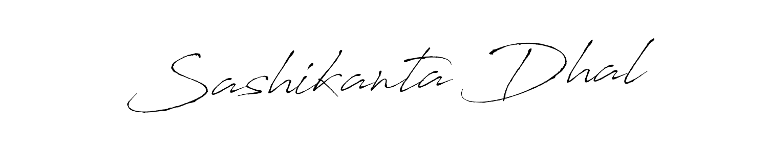 Make a beautiful signature design for name Sashikanta Dhal. With this signature (Antro_Vectra) style, you can create a handwritten signature for free. Sashikanta Dhal signature style 6 images and pictures png