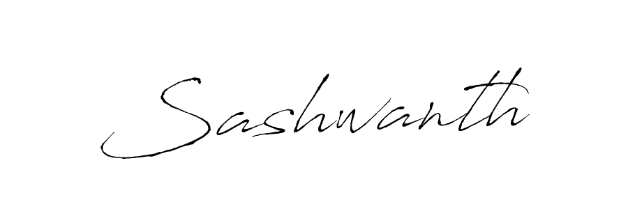 How to make Sashwanth signature? Antro_Vectra is a professional autograph style. Create handwritten signature for Sashwanth name. Sashwanth signature style 6 images and pictures png