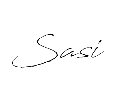 Make a beautiful signature design for name Sasi. With this signature (Antro_Vectra) style, you can create a handwritten signature for free. Sasi signature style 6 images and pictures png