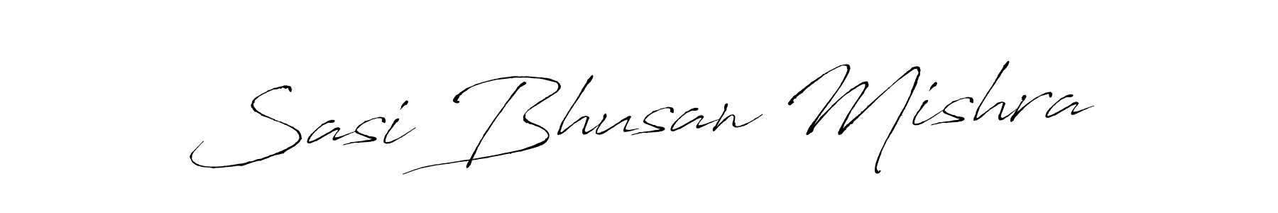 Make a beautiful signature design for name Sasi Bhusan Mishra. With this signature (Antro_Vectra) style, you can create a handwritten signature for free. Sasi Bhusan Mishra signature style 6 images and pictures png