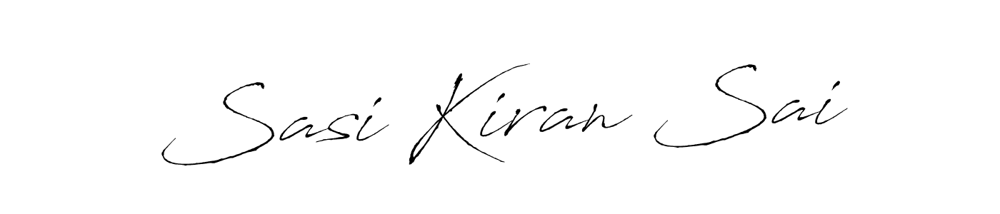 Make a beautiful signature design for name Sasi Kiran Sai. With this signature (Antro_Vectra) style, you can create a handwritten signature for free. Sasi Kiran Sai signature style 6 images and pictures png