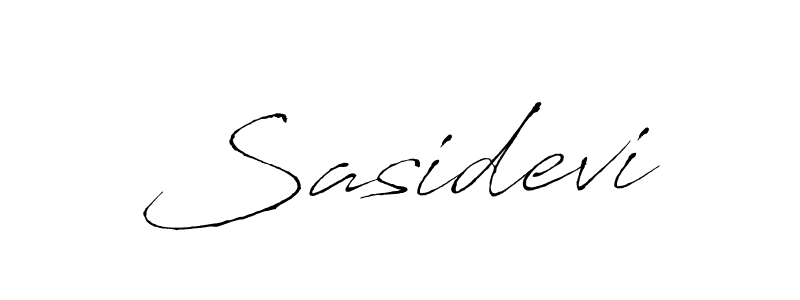 Sasidevi stylish signature style. Best Handwritten Sign (Antro_Vectra) for my name. Handwritten Signature Collection Ideas for my name Sasidevi. Sasidevi signature style 6 images and pictures png