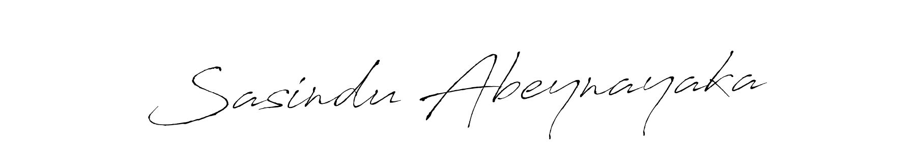 Make a beautiful signature design for name Sasindu Abeynayaka. With this signature (Antro_Vectra) style, you can create a handwritten signature for free. Sasindu Abeynayaka signature style 6 images and pictures png