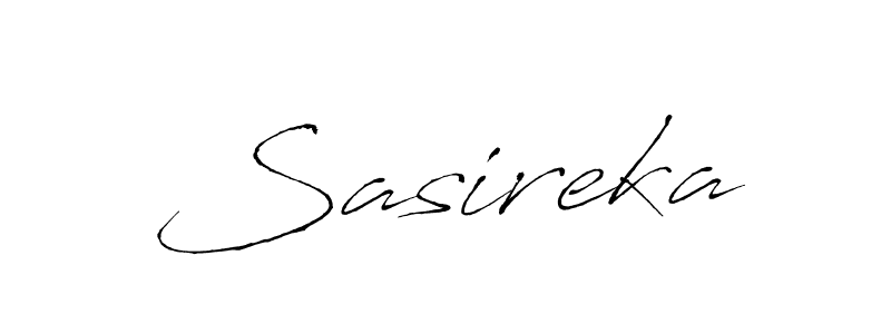 The best way (Antro_Vectra) to make a short signature is to pick only two or three words in your name. The name Sasireka include a total of six letters. For converting this name. Sasireka signature style 6 images and pictures png