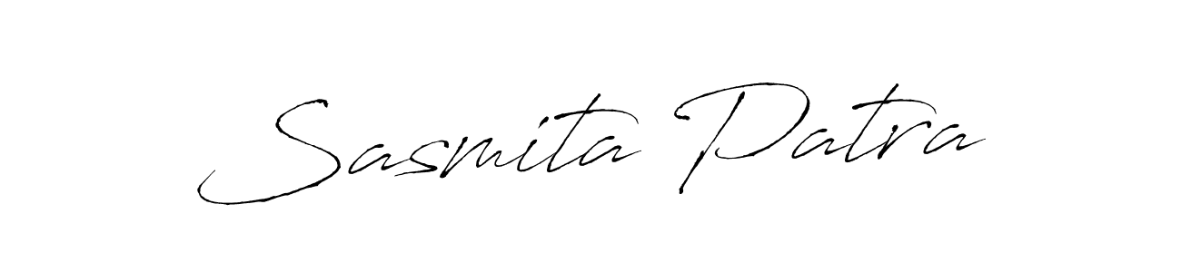 The best way (Antro_Vectra) to make a short signature is to pick only two or three words in your name. The name Sasmita Patra include a total of six letters. For converting this name. Sasmita Patra signature style 6 images and pictures png