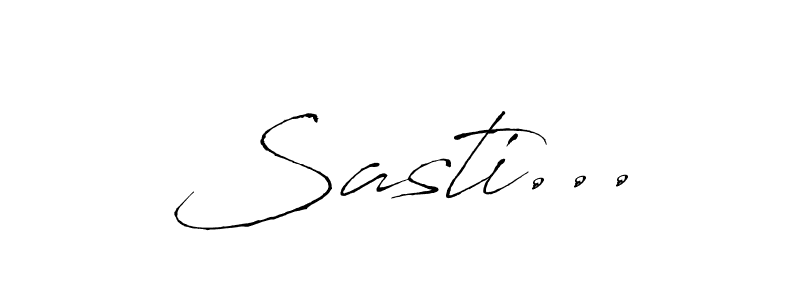 Once you've used our free online signature maker to create your best signature Antro_Vectra style, it's time to enjoy all of the benefits that Sasti... name signing documents. Sasti... signature style 6 images and pictures png