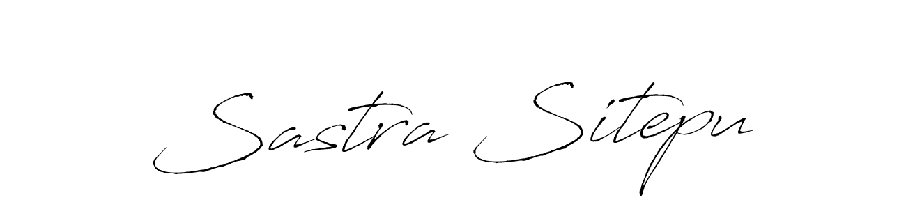 Sastra Sitepu stylish signature style. Best Handwritten Sign (Antro_Vectra) for my name. Handwritten Signature Collection Ideas for my name Sastra Sitepu. Sastra Sitepu signature style 6 images and pictures png