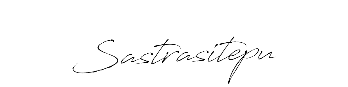 Create a beautiful signature design for name Sastrasitepu. With this signature (Antro_Vectra) fonts, you can make a handwritten signature for free. Sastrasitepu signature style 6 images and pictures png