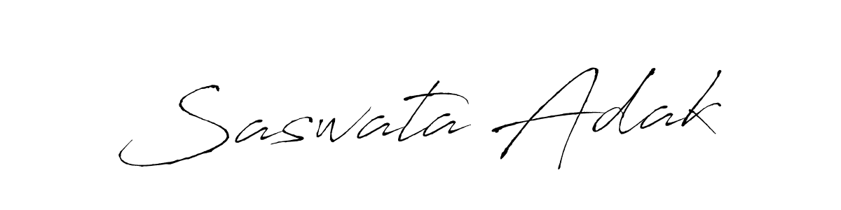 Create a beautiful signature design for name Saswata Adak. With this signature (Antro_Vectra) fonts, you can make a handwritten signature for free. Saswata Adak signature style 6 images and pictures png