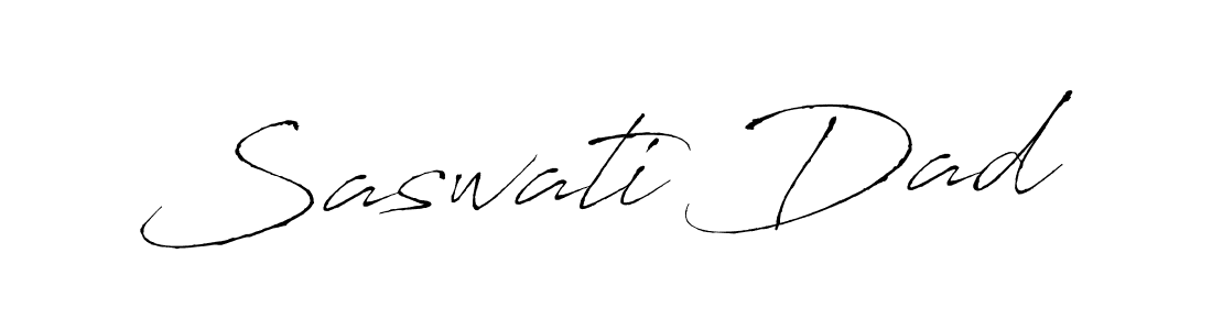 Saswati Dad stylish signature style. Best Handwritten Sign (Antro_Vectra) for my name. Handwritten Signature Collection Ideas for my name Saswati Dad. Saswati Dad signature style 6 images and pictures png