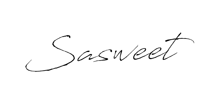 How to make Sasweet signature? Antro_Vectra is a professional autograph style. Create handwritten signature for Sasweet name. Sasweet signature style 6 images and pictures png