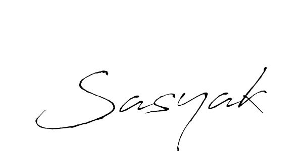 Antro_Vectra is a professional signature style that is perfect for those who want to add a touch of class to their signature. It is also a great choice for those who want to make their signature more unique. Get Sasyak name to fancy signature for free. Sasyak signature style 6 images and pictures png