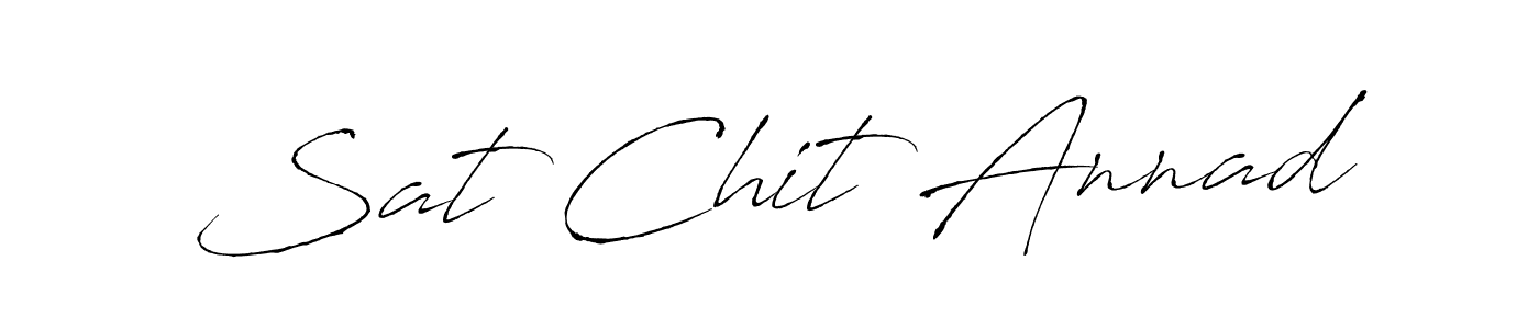 How to make Sat Chit Annad signature? Antro_Vectra is a professional autograph style. Create handwritten signature for Sat Chit Annad name. Sat Chit Annad signature style 6 images and pictures png