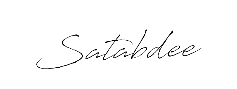 Make a beautiful signature design for name Satabdee. Use this online signature maker to create a handwritten signature for free. Satabdee signature style 6 images and pictures png