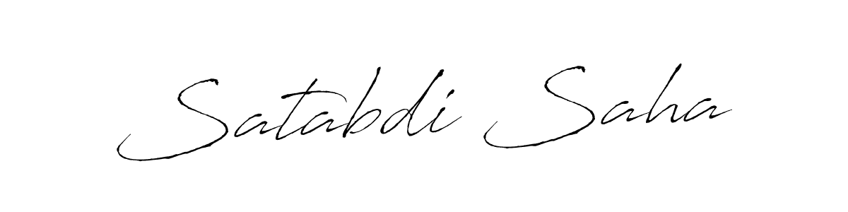 How to make Satabdi Saha signature? Antro_Vectra is a professional autograph style. Create handwritten signature for Satabdi Saha name. Satabdi Saha signature style 6 images and pictures png