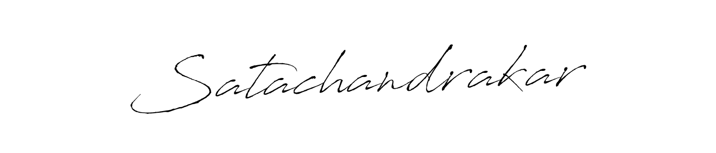 Design your own signature with our free online signature maker. With this signature software, you can create a handwritten (Antro_Vectra) signature for name Satachandrakar. Satachandrakar signature style 6 images and pictures png