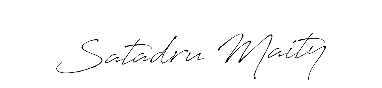 It looks lik you need a new signature style for name Satadru Maity. Design unique handwritten (Antro_Vectra) signature with our free signature maker in just a few clicks. Satadru Maity signature style 6 images and pictures png