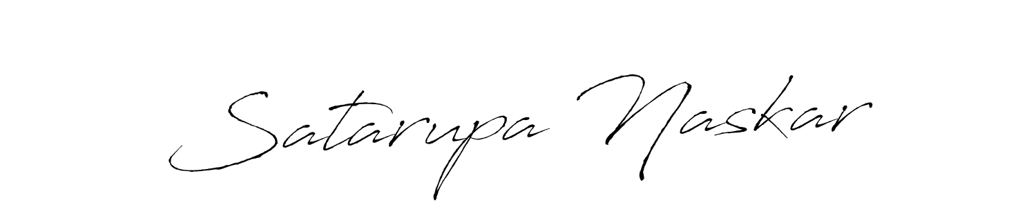 Antro_Vectra is a professional signature style that is perfect for those who want to add a touch of class to their signature. It is also a great choice for those who want to make their signature more unique. Get Satarupa Naskar name to fancy signature for free. Satarupa Naskar signature style 6 images and pictures png