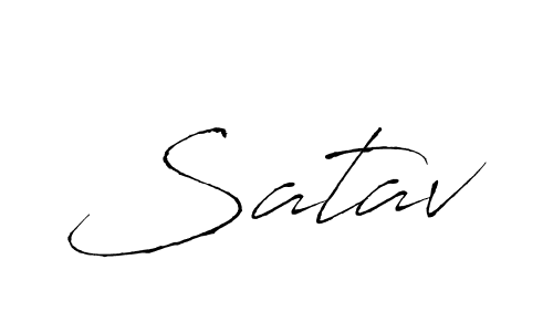 It looks lik you need a new signature style for name Satav. Design unique handwritten (Antro_Vectra) signature with our free signature maker in just a few clicks. Satav signature style 6 images and pictures png