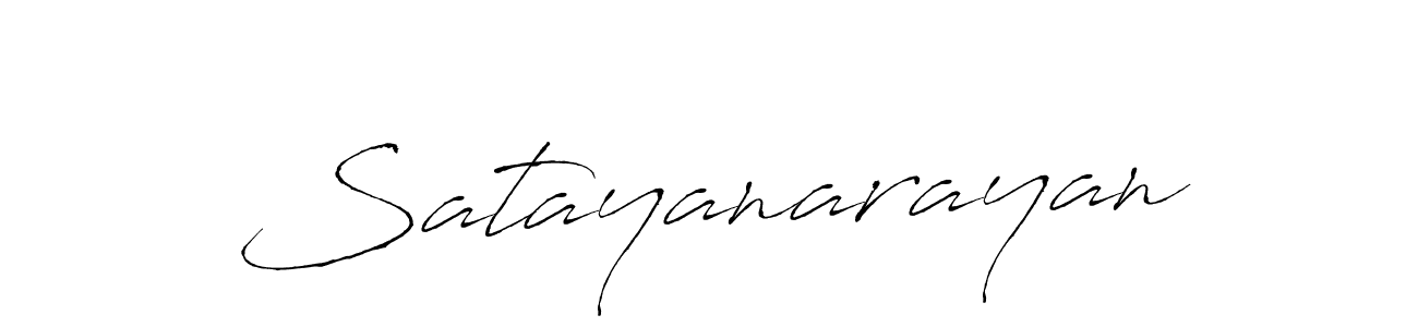 Use a signature maker to create a handwritten signature online. With this signature software, you can design (Antro_Vectra) your own signature for name Satayanarayan. Satayanarayan signature style 6 images and pictures png