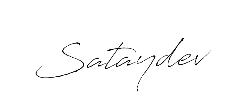 Make a beautiful signature design for name Sataydev. With this signature (Antro_Vectra) style, you can create a handwritten signature for free. Sataydev signature style 6 images and pictures png