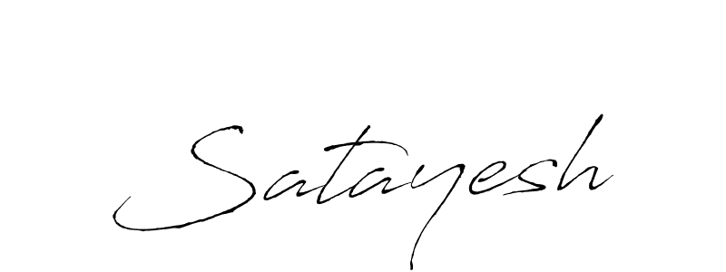 Use a signature maker to create a handwritten signature online. With this signature software, you can design (Antro_Vectra) your own signature for name Satayesh. Satayesh signature style 6 images and pictures png