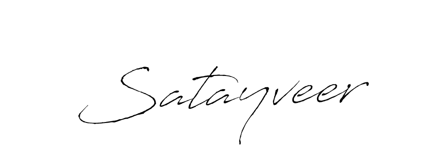 Create a beautiful signature design for name Satayveer. With this signature (Antro_Vectra) fonts, you can make a handwritten signature for free. Satayveer signature style 6 images and pictures png