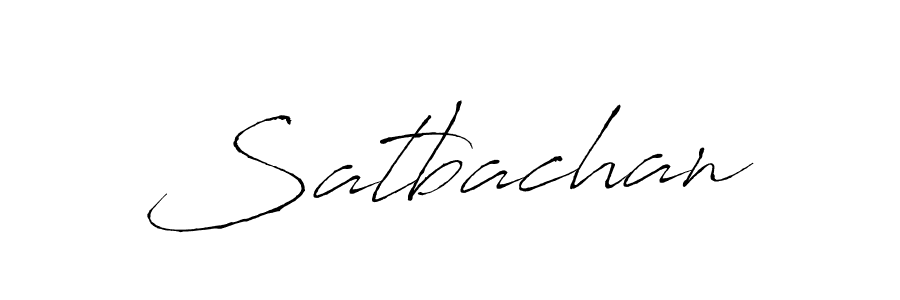 Also we have Satbachan name is the best signature style. Create professional handwritten signature collection using Antro_Vectra autograph style. Satbachan signature style 6 images and pictures png