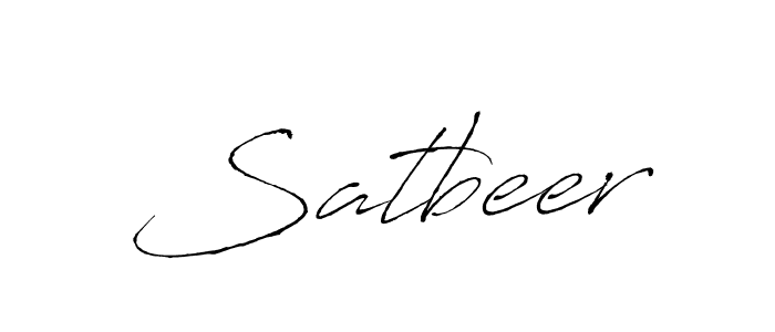 Also we have Satbeer name is the best signature style. Create professional handwritten signature collection using Antro_Vectra autograph style. Satbeer signature style 6 images and pictures png