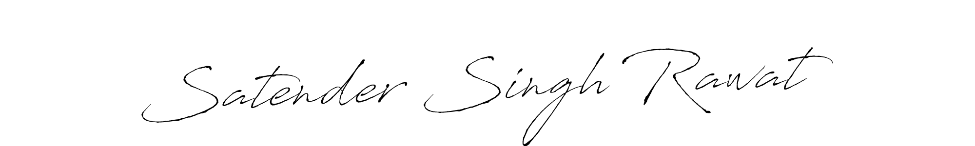 The best way (Antro_Vectra) to make a short signature is to pick only two or three words in your name. The name Satender Singh Rawat include a total of six letters. For converting this name. Satender Singh Rawat signature style 6 images and pictures png