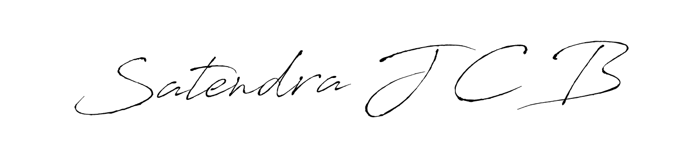 Make a beautiful signature design for name Satendra J C B. Use this online signature maker to create a handwritten signature for free. Satendra J C B signature style 6 images and pictures png